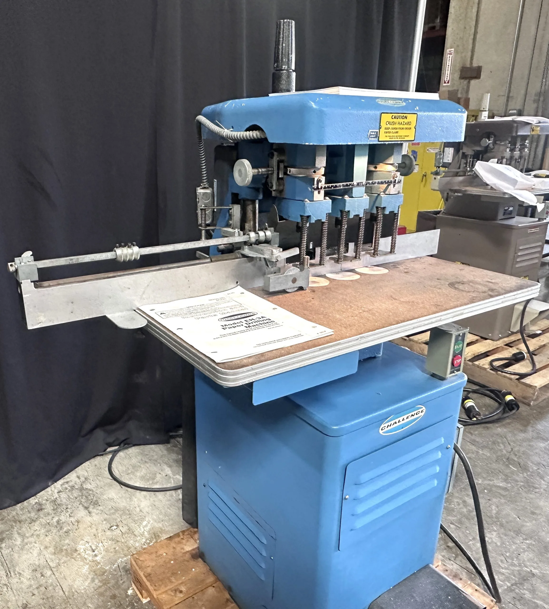 Challenge Paper Drill EH-3A - Print & Finishing Solutions