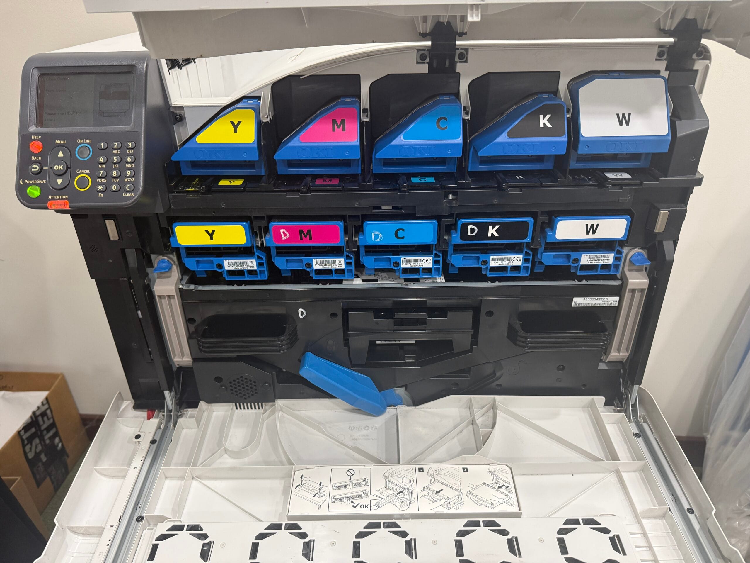 OKI Data C942 Envelope Press CMYK + White - Print & Finishing