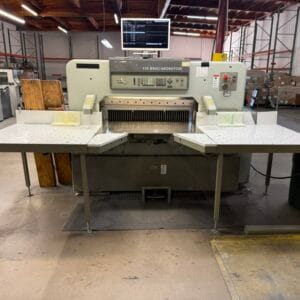 Polar 115 EMC 45” Paper Cutter & L-1000 Stack Lift
