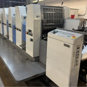 RYOBI Printing Press 525HX 5-Color 14x20